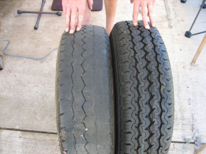 купуването на нови летни гуми премахва рисковете с тези втора употреба